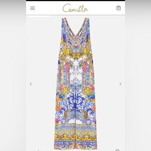 Camilla Colorful Patterned Maxi jumpsuit 
Newest collection and arrival